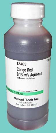 Congo red, indicator solution, 0.1% - 100ml