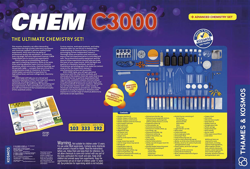 Thames and Kosmos Chem C3000 Chemistry Kit