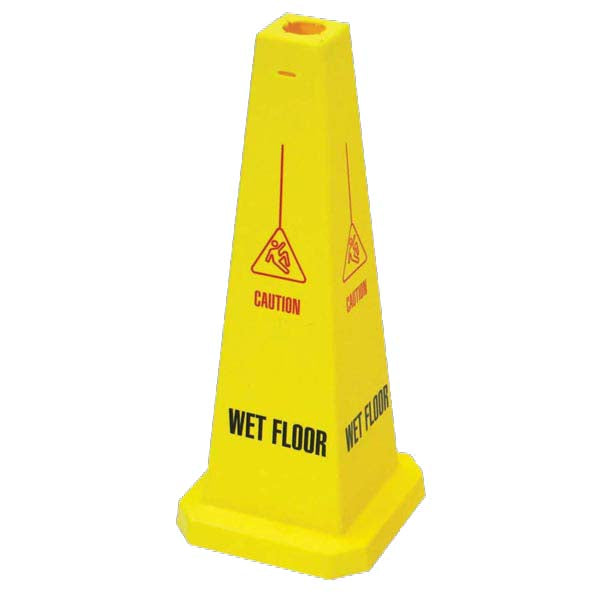 Lamba Floor Cone - Caution Wet Floor