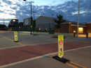 In-Street Pedestrian Crosswalk Sign