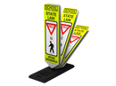 In-Street Pedestrian Crosswalk Sign