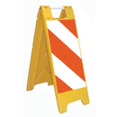 Minicade Fold-Up Sign - Left Striping