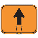 Snap-On Cone Sign - Forward Arrow