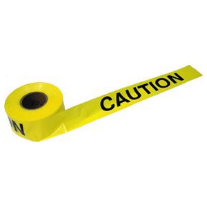 Barrier Tape (Caution) 1000' Roll