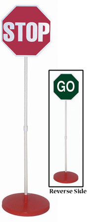 Stop/Go Sign & Base w/o Lights