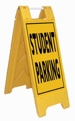 Minicade Fold-Up Sign - Student Parking