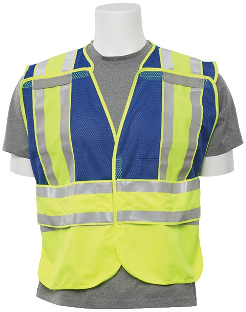 5-Point Breakaway Public Safety Vest (Class 2)(Blue) M/XL