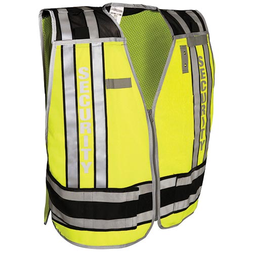 Public Safety Vest - Security (Lime/Black) M/XL