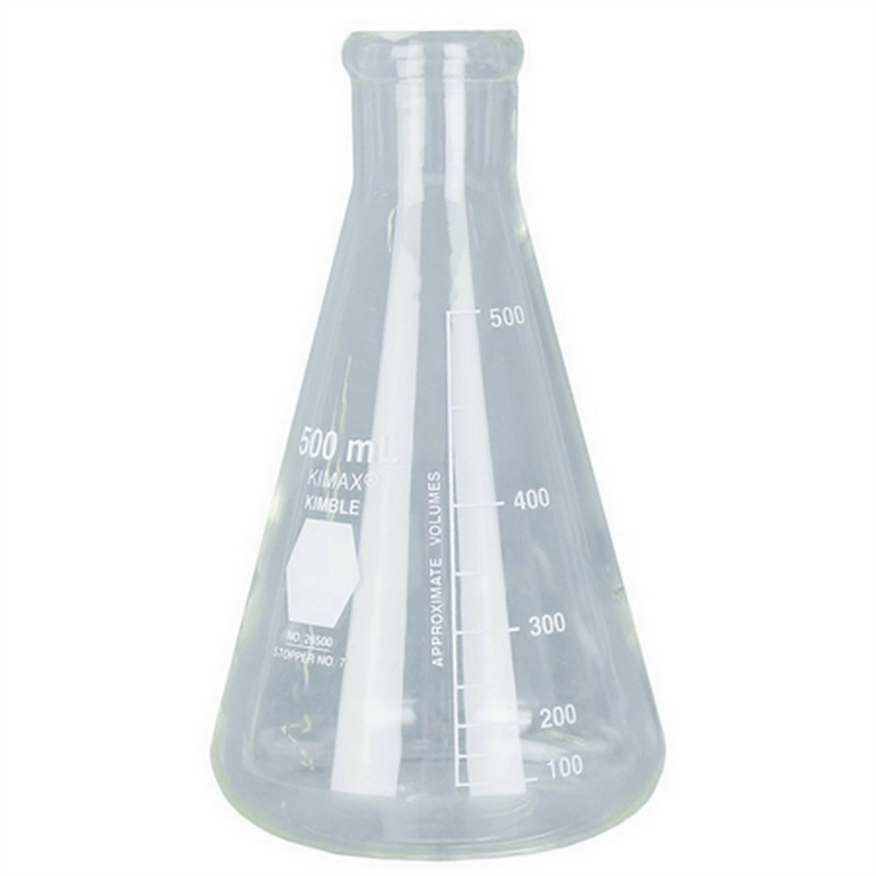 Kimax® Narrow Mouth Erlenmeyer Flask, 500 mL, 26500-500