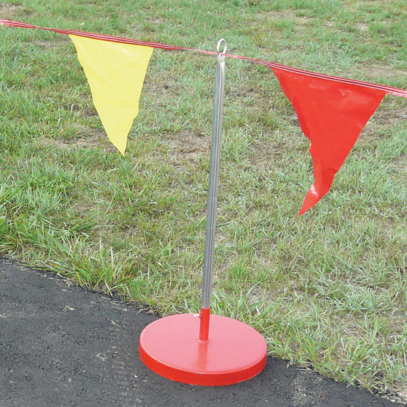 Portable Rope Post - Red
