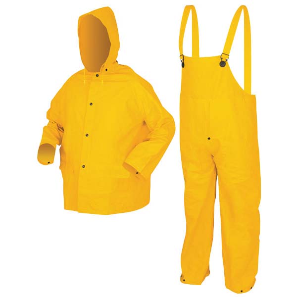 Boss 3-Piece Yellow Rain Suit