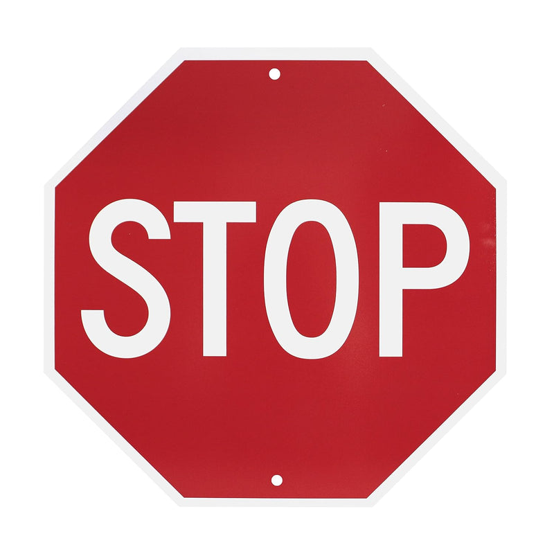18" Plastic Stop Sign