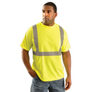 Wicking Birdseye ANSI T-Shirts (Lime)