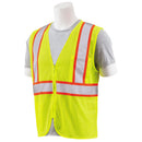 S195C Flame Retardant Contrasting Trim Mesh Reflective Vest (Class 2)