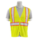 S195C Flame Retardant Contrasting Trim Mesh Reflective Vest (Class 2)