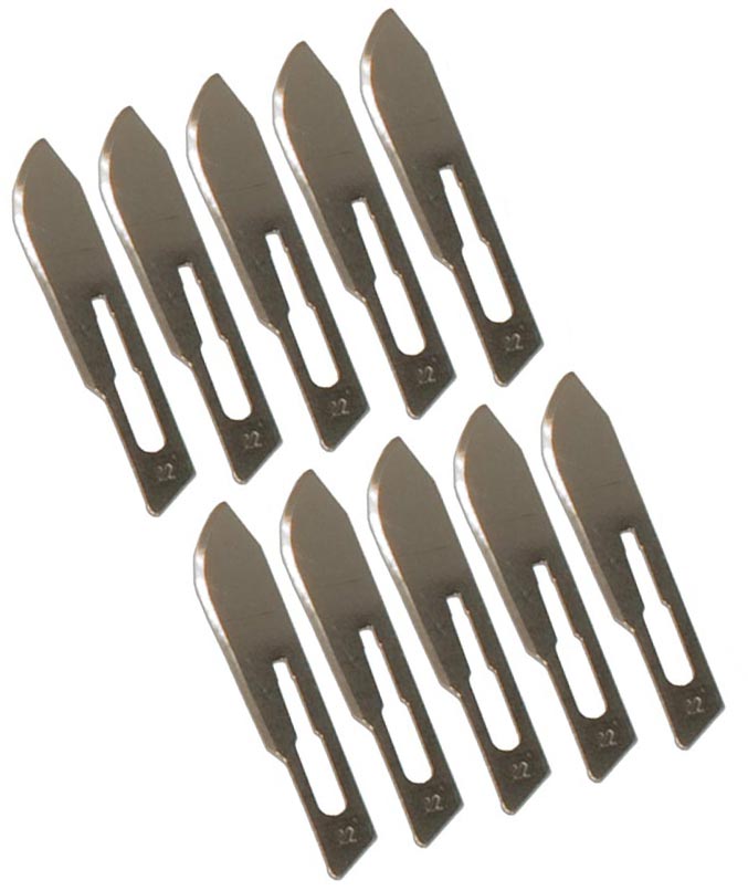 Replacement Blades for Scalpel - Pack of 10