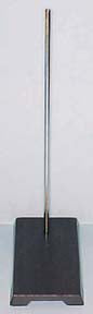 Rectangular Base Ring Stand - 1/2" x 24" Rod