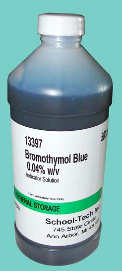 Bromothymol blue, indicator solution, 0.04% - 500ml