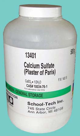 Calcium Sulfate (plaster of paris), powder - 500g