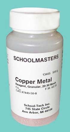Copper Metal, reagent, granular - 500g