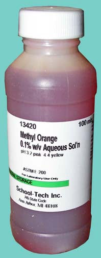 Methyl orange solution, 0.1% - 100ml