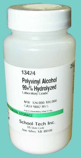 Polyvinyl Alcohol (for making slime), lab grade - 25g