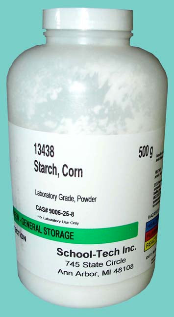 Starch, corn, lab grade, powder - 500g