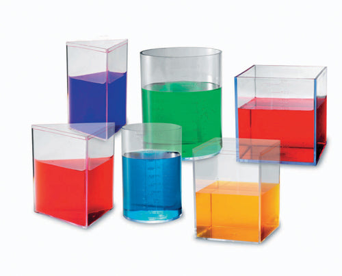 Graduated Liter Containers - Set of 6