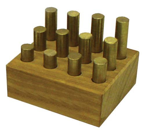 Brass Density Samples (Set of 12)