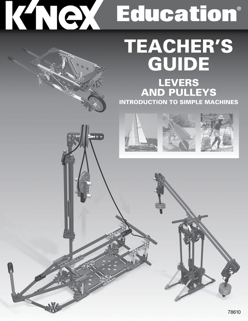 K'Nex Simple Machines Kit: Levers and Pulleys (Individual Set)
