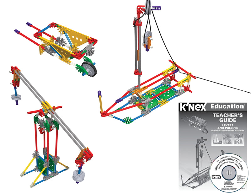 K'Nex Simple Machines Kit: Levers and Pulleys (Individual Set)