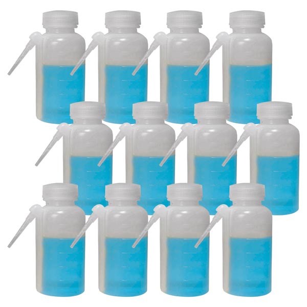 Unitary Wash Bottles - 125ml (Pack of 12)