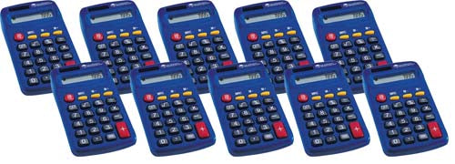 Primary Calculators (Set of 10)