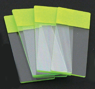 Color Coded Microscope Slides - Green