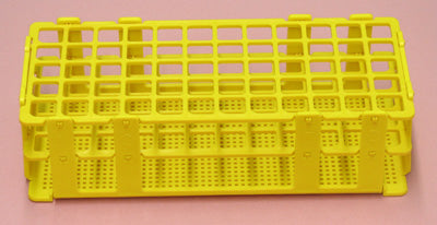 Stackable Test Tube Rack - Yellow | Item # 16610