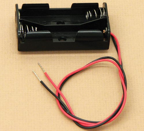 Battery Holder With Wires