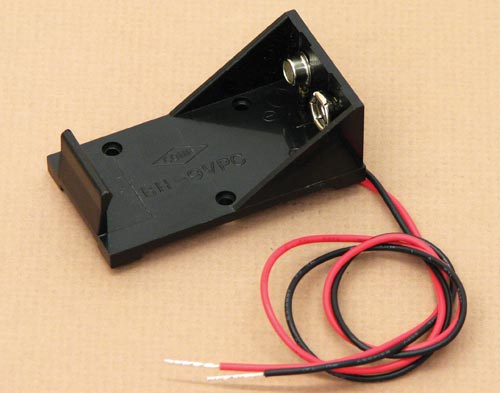 Battery Holder With Wires