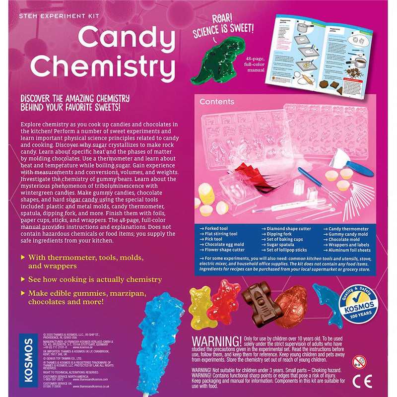 Thames and Kosmos Candy Chemistry Kit