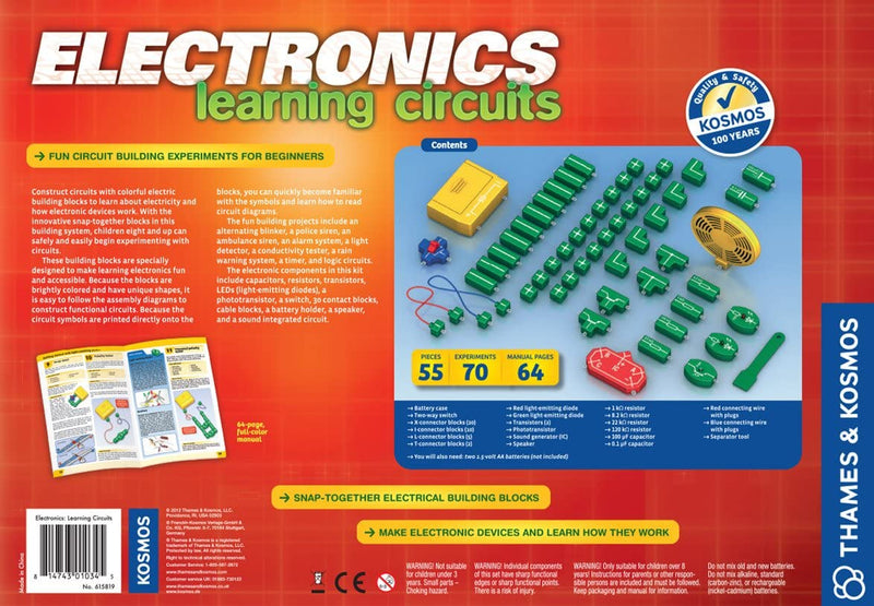 Thames and Kosmos Electronics: Learning Circuits