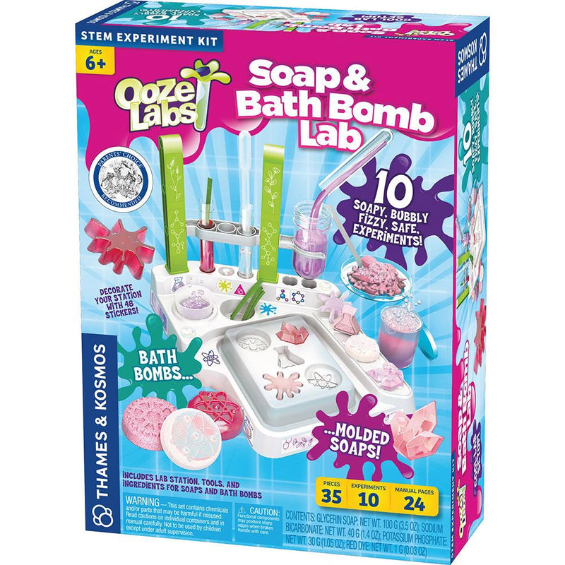 Thames and Kosmos Ooze Labs: Soap & Bath Bomb Lab