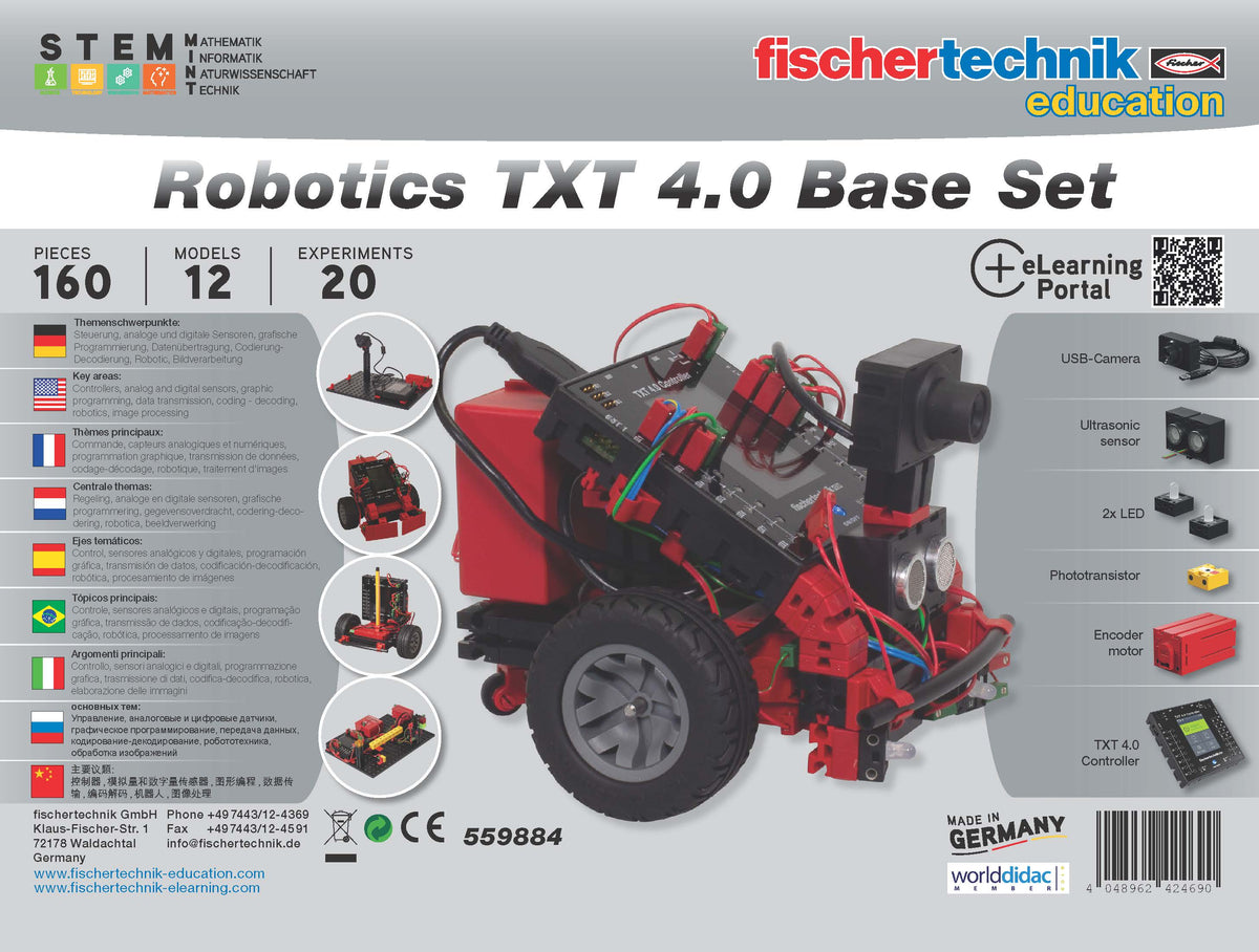 ロボット fischertechnik ROBO TX Training Lab Fischer Technik Robo TX Training Lab [505286] : Buy Online
