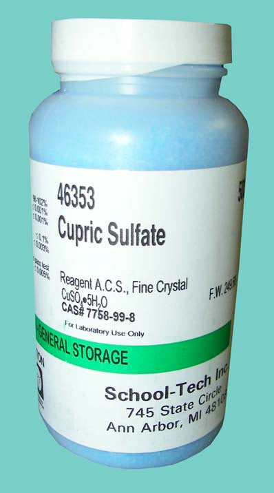 Cupric Sulfate reagent fine crystal - 500g