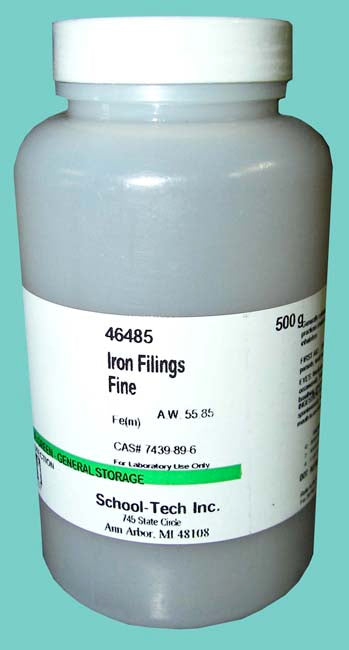 Iron filings, fine - 500g
