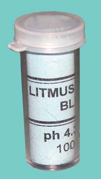 Blue Litmus Paper (12 vials)