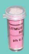 Red Litmus Paper (12 vials)