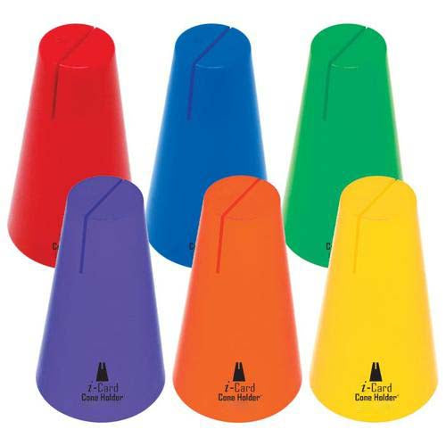iCard Cone Sign Holders - Set of 6