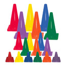 Colored Traffic Cones - Set of 6