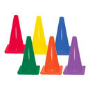 Colored Traffic Cones - Set of 6