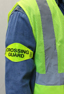 Prismatic Reflective Armband (Yellow w/ Crossing Guard)