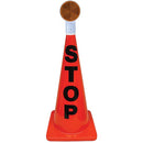28" Orange Message Cone w/ Reflector